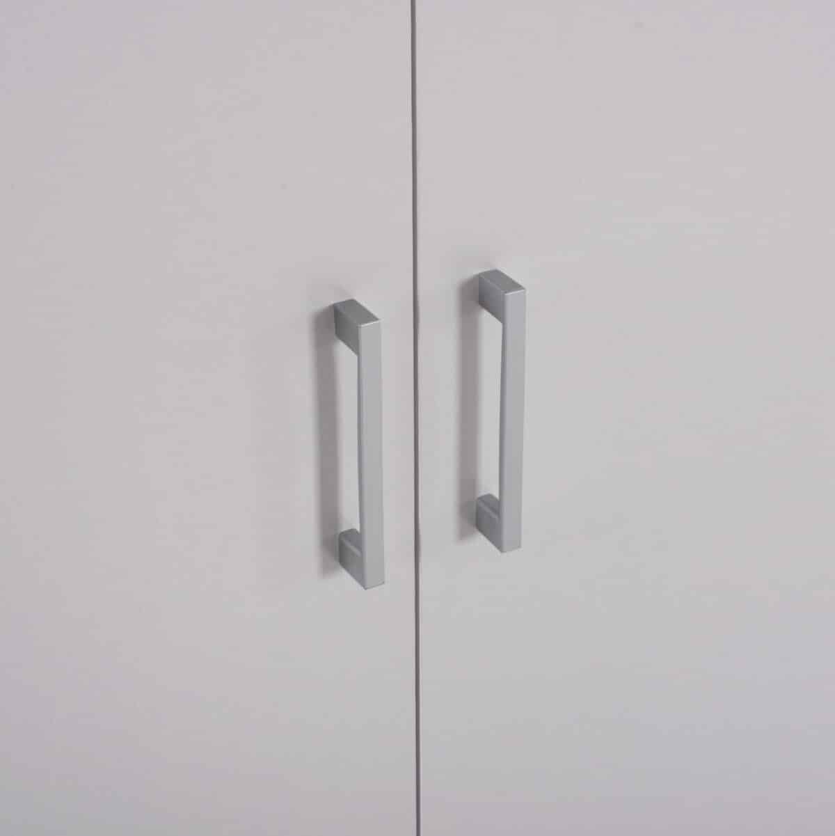 ΝΤΟΥΛΑΠΑ 2ΦΥΛΛΗ BAILEY ΜΕ ΤΡΙΑ ΡΑΦΙΑ HM337.05 ΜΕΛΑΜΙΝΗ ΛΕΥΚΗ 60Χ43Χ181Υεκ. - Image 5