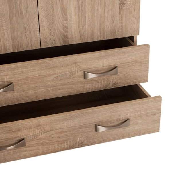 ΝΤΟΥΛΑΠΑ 3ΦΥΛΛΗ CARLY HM384.02 ΜΕ ΔΥΟ ΣΥΡΤΑΡΙΑ SONAMA 150X55Χ180Υεκ. - Image 6