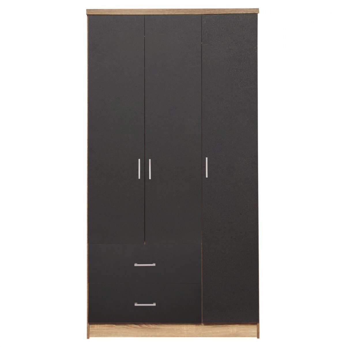 ΝΤΟΥΛΑΠΑ 3ΦΥΛΛΗ ME 2 ΣΥΡΤΑΡΙΑ CAESAR HM340.04 SONAMA ΜΕ ΓΚΡΙ 89x42,5Χ181εκ. - Image 4