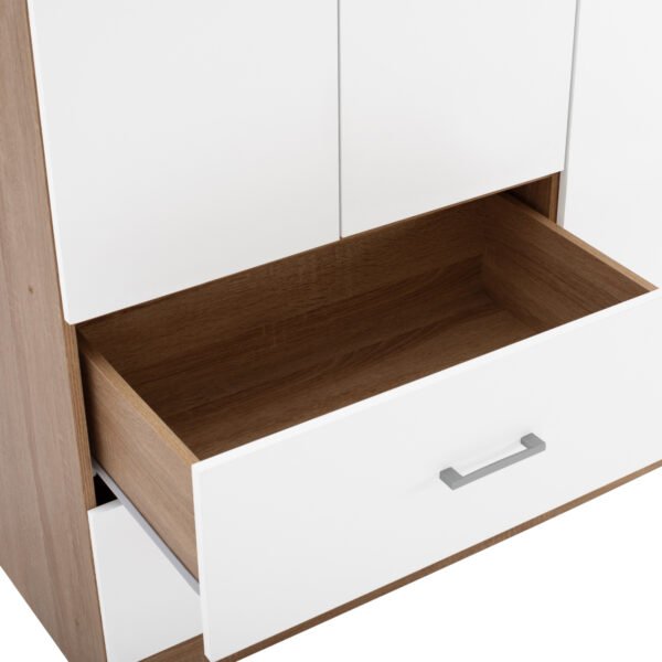 ΝΤΟΥΛΑΠΑ 3ΦΥΛΛΗ ME 2 ΣΥΡΤΑΡΙΑ CAESAR HM340.06 SONAMA - ΛΕΥΚO 89x42,5x181 εκ. - Image 6