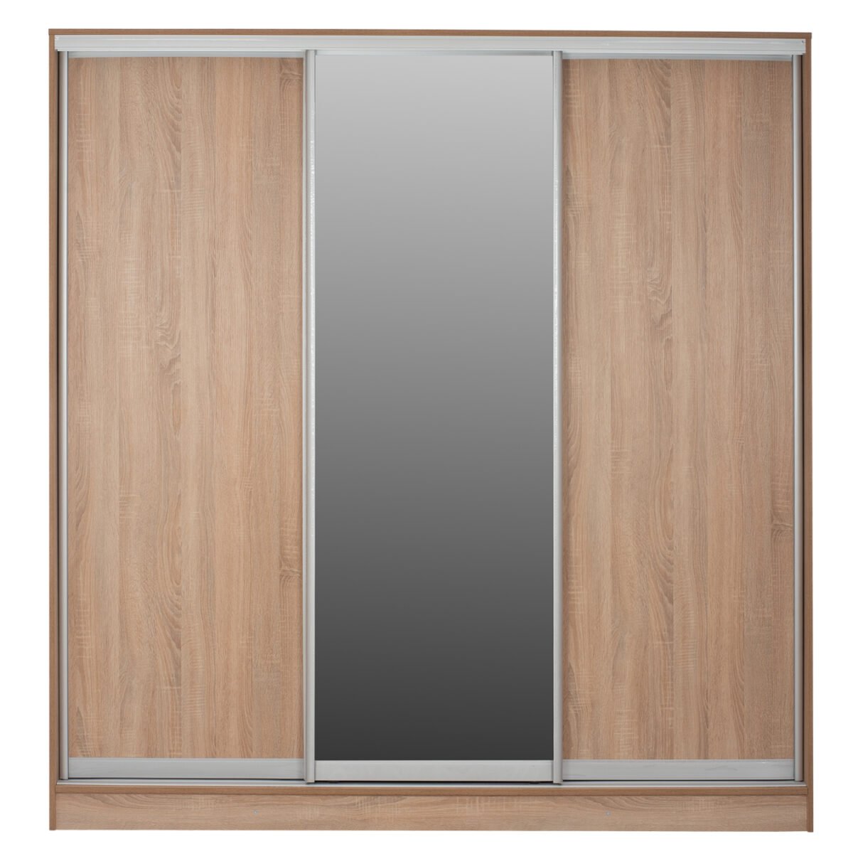 ΝΤΟΥΛΑΠΑ 3ΦΥΛΛΗ ΣΥΡΟΜΕΝΗ ΜΕ ΚΑΘΡΕΠΤΗ SONAMA OAK HM2435  200X60X210Υεκ - Image 3