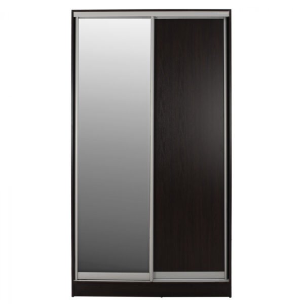 ΝΤΟΥΛΑΠΑ ΣΥΡΟΜΕΝΗ ADLER ΣΥΡΟΜΕΝΗ ΜΕΛΑΜΙΝΗΣ 120x60x220Υεκ. ΔΙΦΥΛΛΗ WENGE ΜΕ ΚΑΘΡΕΠΤΗ HM2460.02 - Image 3