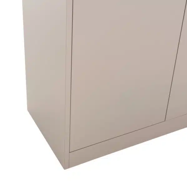 ΝΤΟΥΛΑΠΑ ΜΕΤΑΛΛΙΚΗ CLOD HM5961.11 2ΦΥΛΛΗ ΜΕ ΧΩΡΙΣΜΑ ΑΝΟΙΧΤΟ ΓΚΡΙ 90Χ40Χ180Yεκ. - Image 9