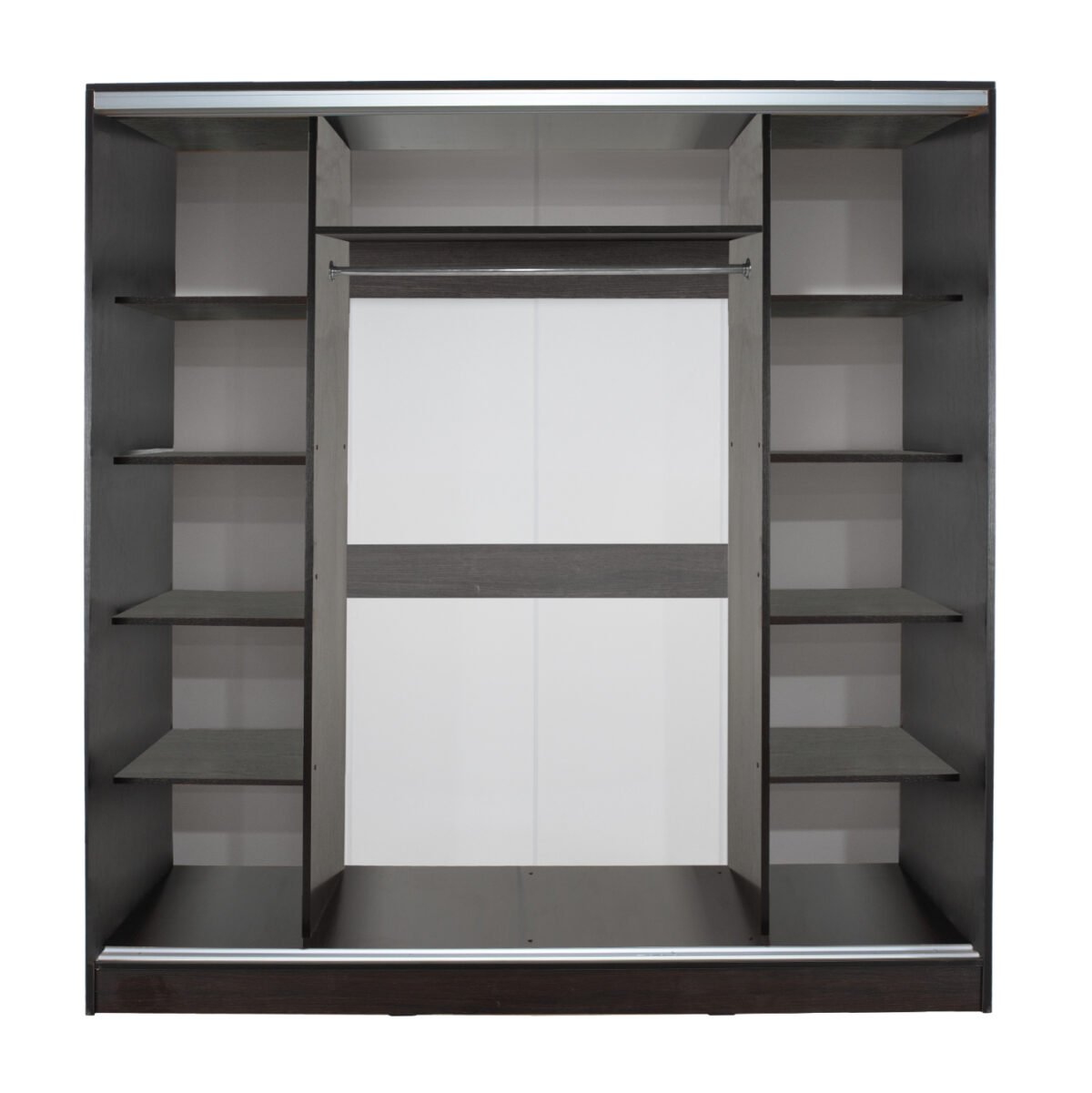 ΝΤΟΥΛΑΠΑ ΣΥΡΟΜΕΝΗ ADLER ΜΕΛΑΜΙΝΗΣ ΒΕΓΓΕ ΜΕ ΚΑΘΡΕΠΤΗ HM2435.02  200X60X210Υεκ - Image 3