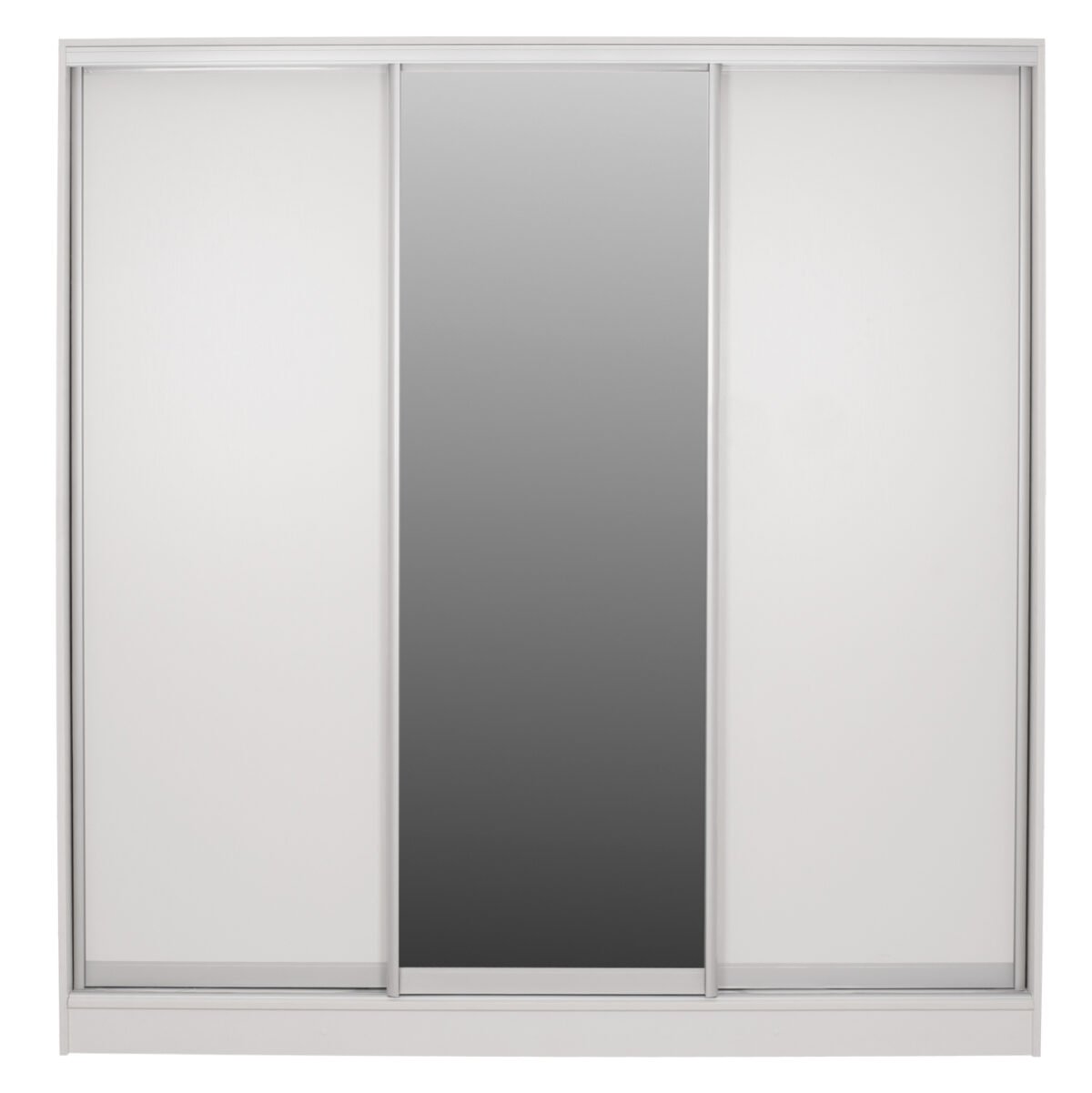 ΝΤΟΥΛΑΠΑ ΣΥΡΟΜΕΝΗ ADLER ΜΕΛΑΜΙΝΗΣ ΛΕΥΚΗ ΜΕ ΚΑΘΡΕΠΤΗ HM2435.03  200X60X210Υεκ - Image 3