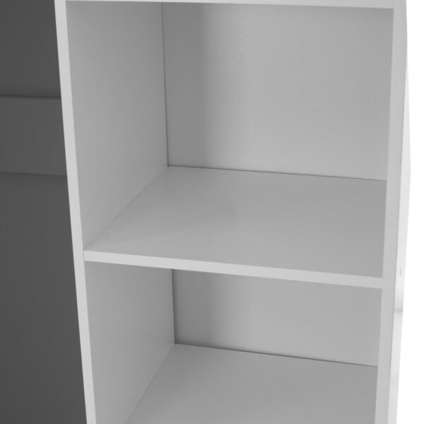 ΝΤΟΥΛΑΠΑ ΣΥΡΟΜΕΝΗ ADLER ΜΕΛΑΜΙΝΗΣ ΛΕΥΚΗ ΜΕ ΚΑΘΡΕΠΤΗ HM2435.03 200X60X210Υεκ - Image 7