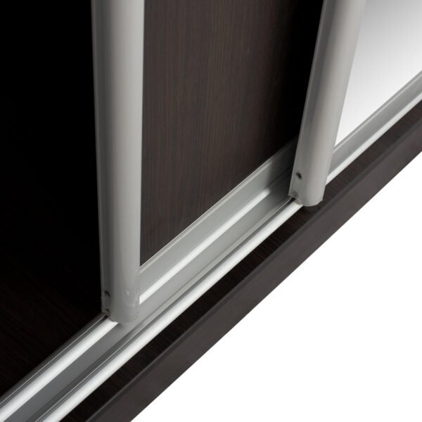 ΝΤΟΥΛΑΠΑ ΣΥΡΟΜΕΝΗ ADLER ΜΕΛΑΜΙΝΗΣ WENGE ΜΕ ΚΑΘΡΕΠΤΗ HM2437.02  180X60X210Υεκ. - Image 6