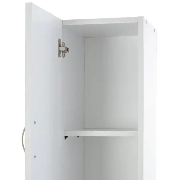 ΝΤΟΥΛΑΠΙ ADEMIA ΣΤΗΛΗ ΠΟΛΛΑΠΛΩΝ ΧΡΗΣΕΩΝ ΜΕΛΑΜΙΝΗ ΛΕΥΚΟ 30x33x175,5Yεκ.HM9124.11 - Image 7