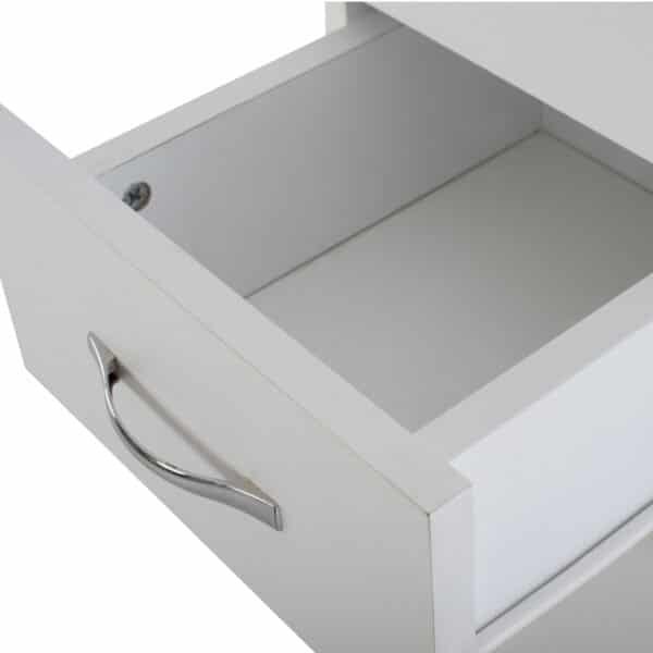 ΝΤΟΥΛΑΠΙ ADEMIA ΣΤΗΛΗ ΠΟΛΛΑΠΛΩΝ ΧΡΗΣΕΩΝ ΜΕΛΑΜΙΝΗ ΛΕΥΚΟ 30x33x175,5Yεκ.HM9124.11 - Image 9