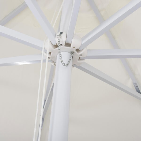 ΟΜΠΡΕΛΑ ELEAZAR 3x3x2,83M ΑΛΟΥΜΙΝΙΟΥ ΜΕ ΠΑΝΙ ΣΕ ΕΚΡΟΥ ΑΠΟΧΡΩΣΗ HM6026.01 - Image 6