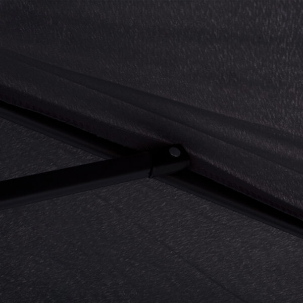 ΟΜΠΡΕΛΑ ΑΛΟΥΜΙΝΙΟΥ KACEN Φ250x236 εκ. ΜΕ 6 ΑΚΤΙΝΕΣ ΓΚΡΙ ΠΑΝΙ HM6030.10 - Image 5