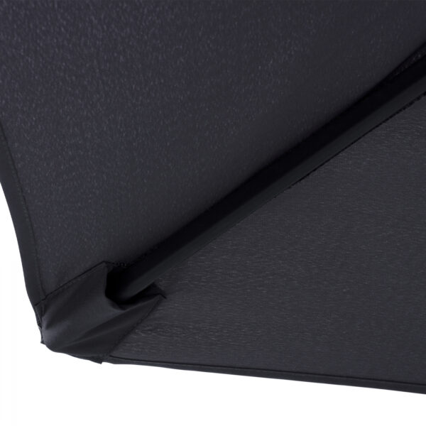 ΟΜΠΡΕΛΑ ΑΛΟΥΜΙΝΙΟΥ KACEN Φ250x236 εκ. ΜΕ 6 ΑΚΤΙΝΕΣ ΓΚΡΙ ΠΑΝΙ HM6030.10 - Image 6