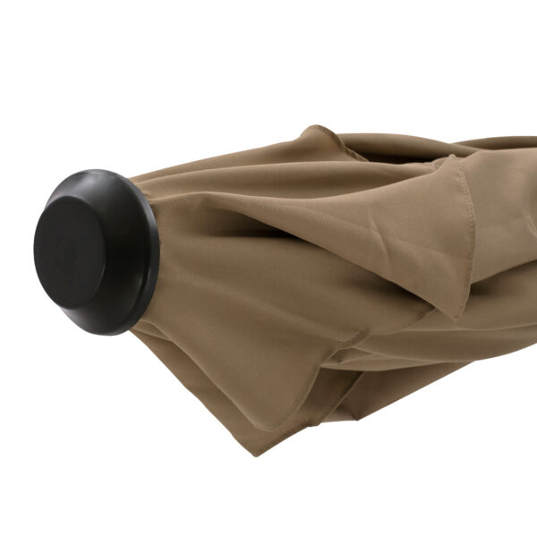 ΟΜΠΡΕΛΑ ΑΛΟΥΜΙΝΙΟΥ CAMBELL HM6029.02 ΟΡΘΟΓΩΝΙΑ ΑΝΑΚΛΙΝΟΜΕΝΗ ΜΟΚΑ ΓΚΡΙ 262x170x253 εκ. - Image 8