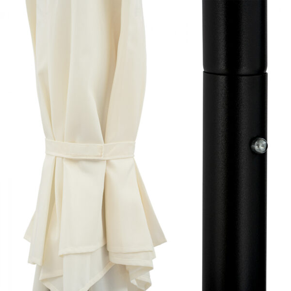 ΟΜΠΡΕΛΑ ΑΛΟΥΜΙΝΙΟΥ Φ250x236 εκ.ΜΕ 6 ΑΚΤΙΝΕΣ KACEN HM6030.02 ΕΚΡΟΥ ΓΚΡΙ - Image 8