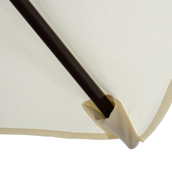 ΟΜΠΡΕΛΑ ΑΛΟΥΜΙΝΙΟΥ Φ250x236 εκ.ΜΕ 6 ΑΚΤΙΝΕΣ KACEN HM6030.02 ΕΚΡΟΥ ΓΚΡΙ - Image 9