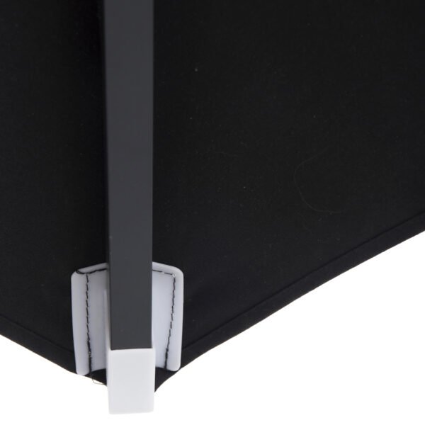 ΟΜΠΡΕΛΑ ΕΠΑΓΓΕΛΜΑΤΙΚΗ ALU 2.20x2.20 ΜΑΥΡΟ ΠΑΝΙ ΑΚΡΥΛΙΚΟ 8ΑΚΤΙΝΕΣ HM6013.03 - Image 7