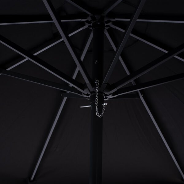 ΟΜΠΡΕΛΑ ΕΠΑΓΓΕΛΜΑΤΙΚΗ DARWIN 2.35Μ ΓΚΡI ΜΕ ΜΑΥΡΟ ΑΚΡΥΛΙΚΟ ΠΑΝΙ HM6000.03 - Image 4