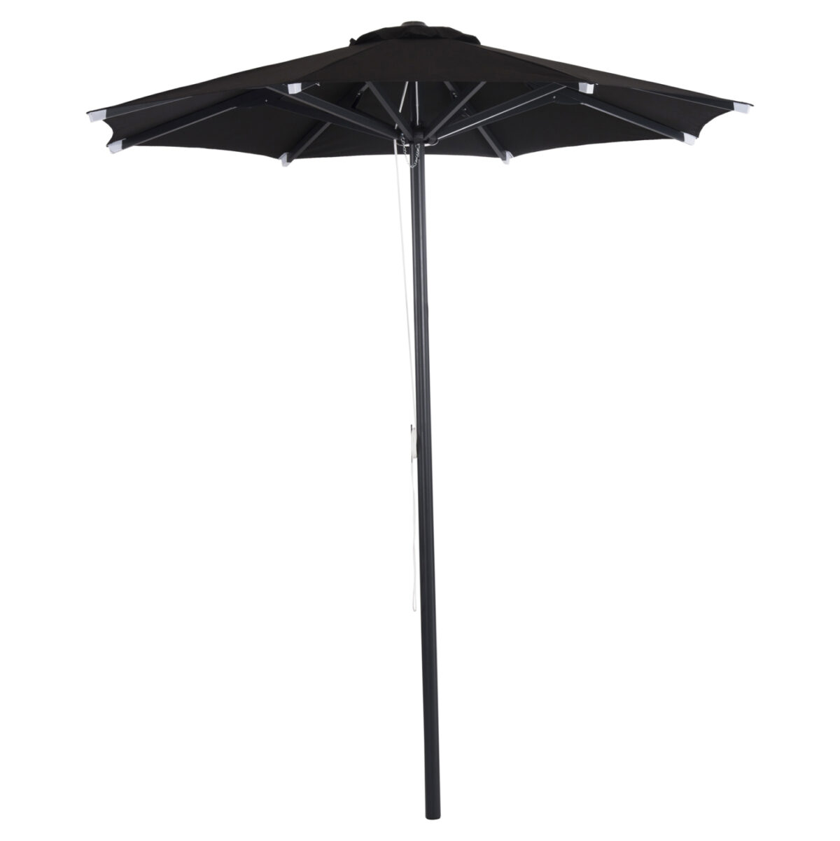 ΟΜΠΡΕΛΑ ΕΠΑΓΓΕΛΜΑΤΙΚΗ ALU Φ2.20μ ΑΛΟΥΜΙΝΙΟΥ ΣΤΡ. ΜΑΥΡΗ ΑΚΡΥΛΙΚΟ ΠΑΝΙ HM6028.03 - Image 2