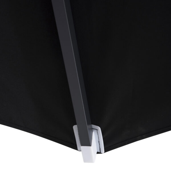 ΟΜΠΡΕΛΑ ΕΠΑΓΓΕΛΜΑΤΙΚΗ ALU Φ2.20μ ΑΛΟΥΜΙΝΙΟΥ ΣΤΡ. ΜΑΥΡΗ ΑΚΡΥΛΙΚΟ ΠΑΝΙ HM6028.03 - Image 6