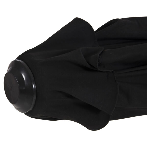 ΟΜΠΡΕΛΑ ΕΠΑΓΓΕΛΜΑΤΙΚΗ ALU Φ2.20μ ΑΛΟΥΜΙΝΙΟΥ ΣΤΡ. ΜΑΥΡΗ ΑΚΡΥΛΙΚΟ ΠΑΝΙ HM6028.03 - Image 8