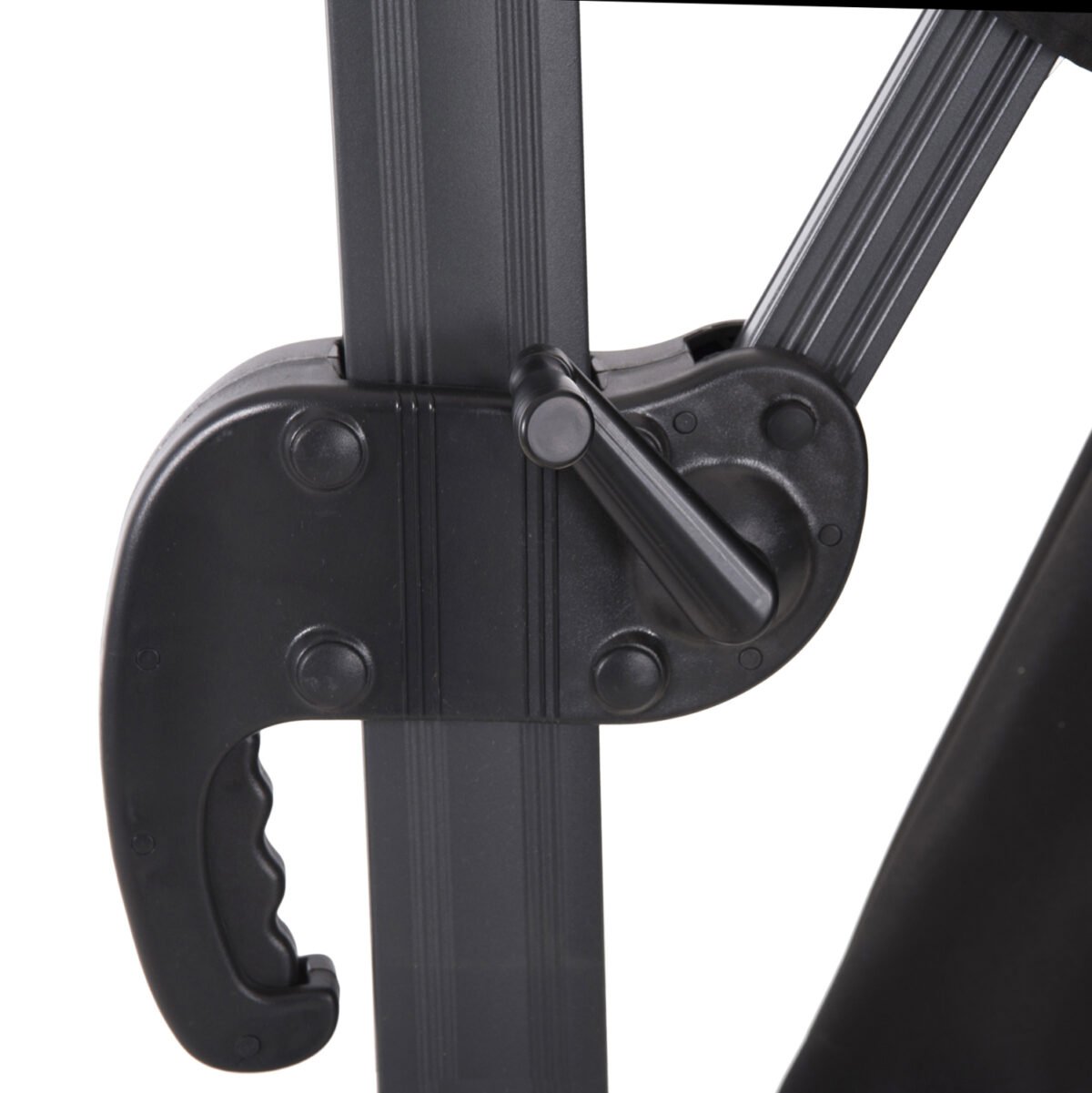 ΟΜΠΡΕΛΑ SHADER HM6025.03 ALU ΕΠΑΓΓΕΛΜΑΤΙΚΗ ΚΡΕΜΑΣΤΗ 3X3 360 ΜΟΙΡΩΝ ME ΜΑΥΡΟ ΑΚΡΥΛΙΚΟ ΠΑΝΙ - Image 8