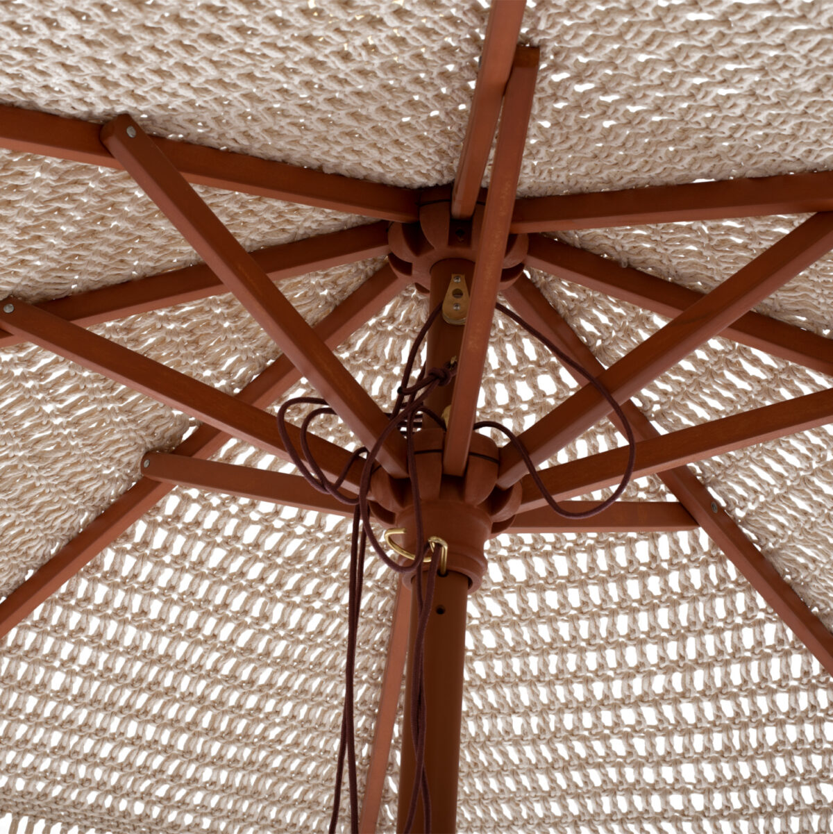 ΟΜΠΡΕΛΑ ΕΠΑΓΓΕΛΜΑΤΙΚΗ XENA ΜΑΚΡΑΜΕ ΧΕΙΡΟΠΟΙΗΤΗ ΜΠΕΖ ΞΥΛΙΝΟΣ ΣΚΕΛΕΤΟ Φ2.3X2.50Υm HM5779.01 - Image 5