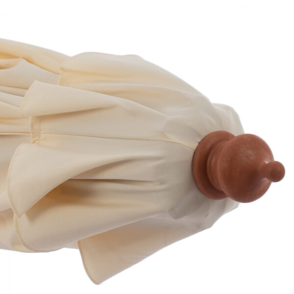 ΟΜΠΡΕΛΑ ΕΠΑΓΓΕΛΜΑΤΙΚΗ WAGNER ΚΡΟΣΙ ΜΠΕΖ ΜΕ ΞΥΛΙΝΟ ΚΑΦΕ ΣΚΕΛΕΤΟ Φ3X2.50Υm HM5776.01 - Image 4