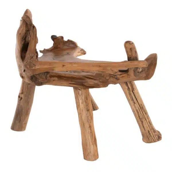 ΠΑΓΚΑΚΙ HM9348 ΑΠΟ ΜΑΣΙΦ ΞΥΛΟ TΕΑK ΦΥΣΙΚΟ 120x88x80 εκ. - Image 5