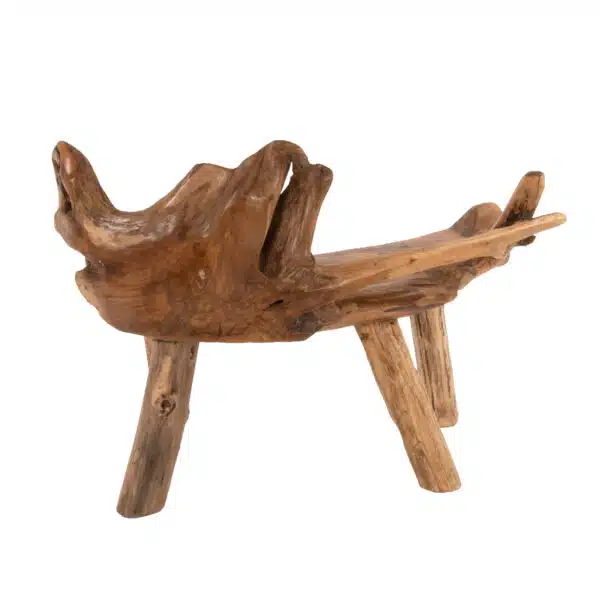 ΠΑΓΚΑΚΙ HM9348 ΑΠΟ ΜΑΣΙΦ ΞΥΛΟ TΕΑK ΦΥΣΙΚΟ 120x88x80 εκ. - Image 6