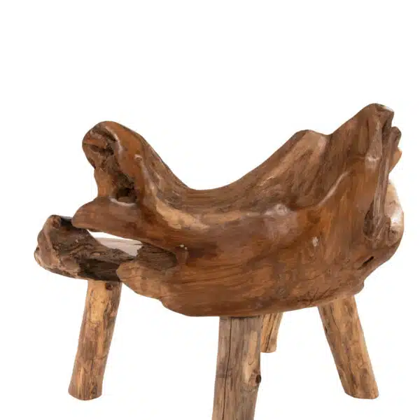 ΠΑΓΚΑΚΙ HM9348 ΑΠΟ ΜΑΣΙΦ ΞΥΛΟ TΕΑK ΦΥΣΙΚΟ 120x88x80 εκ. - Image 8