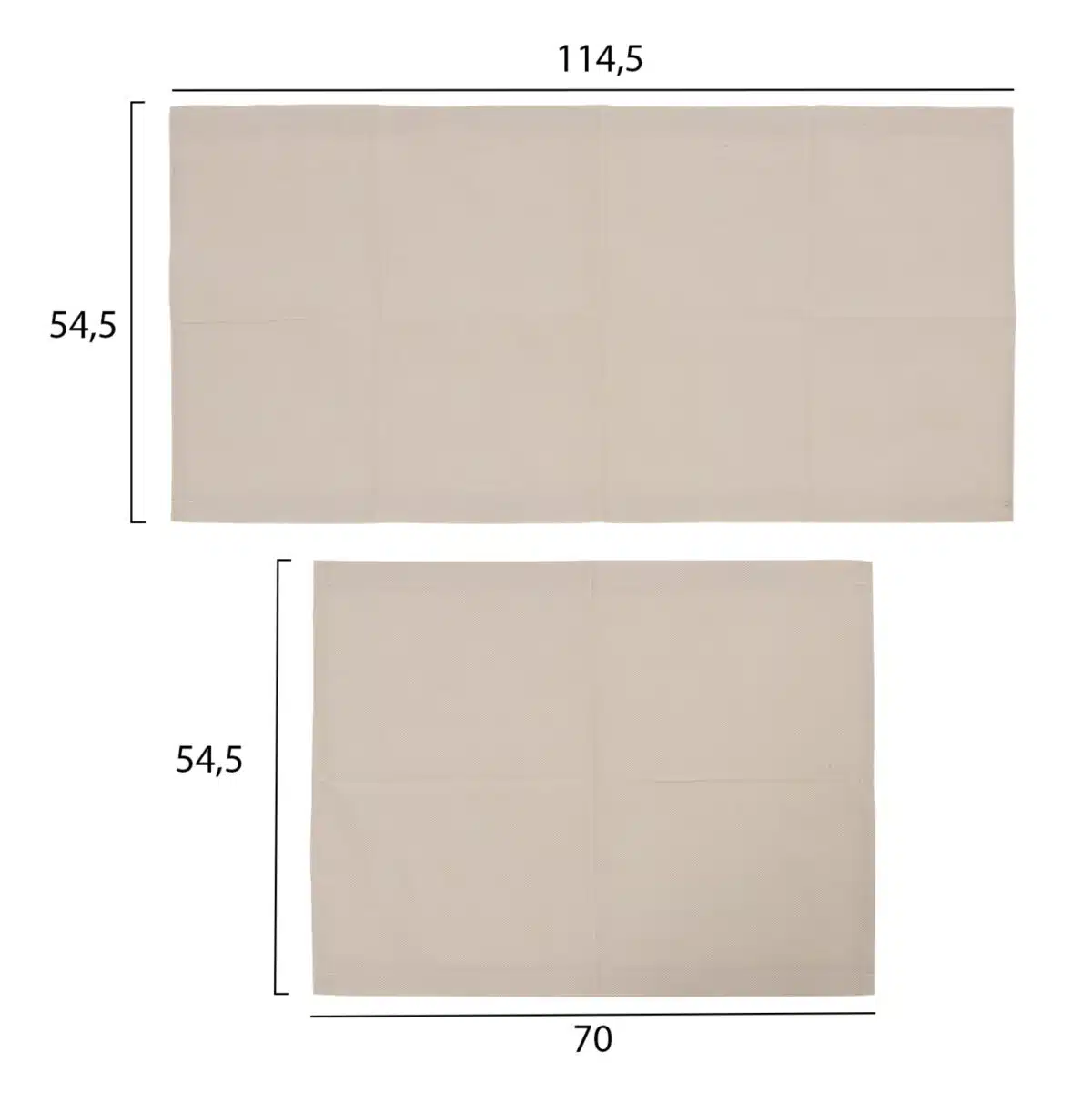 ΠΑΝΙ TEXTILENE ΑΝΤΑΛΛΑΚΤΙΚΟ ΞΑΠΛΩΣΤΡΑΣ CRETA ΜΠΕΖ HM5887.02 - Image 2