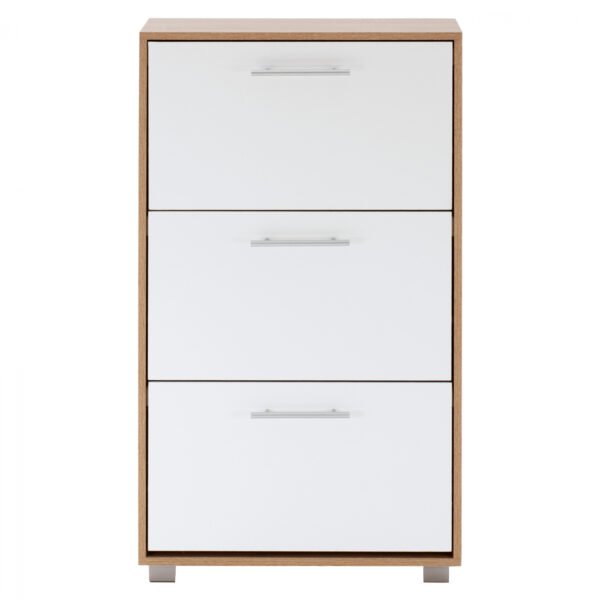 ΠΑΠΟΥΤΣΟΘΗΚΗ ΜΕΛΑΜΙΝΗΣ DAVINA 3ΘΕΣΕΩΝ HM2221.06 SONAMA-ΛΕΥΚΗ 62Χ24Χ110Υ εκ. - Image 4