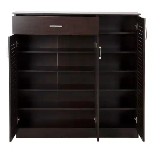 ΠΑΠΟΥΤΣΟΘΗΚΗ-ΝΤΟΥΛΑΠΑ PROΒY HM9607.01 ΜΕΛΑΜΙΝΗ WENGE 120x37,5x121,5Υεκ. - Image 4