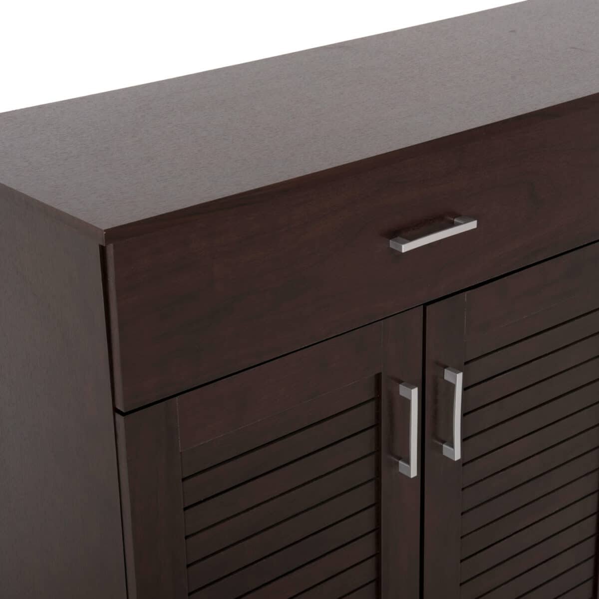 ΠΑΠΟΥΤΣΟΘΗΚΗ-ΝΤΟΥΛΑΠΑ PROΒY HM9607.01 ΜΕΛΑΜΙΝΗ WENGE 120x37,5x121,5Υεκ. - Image 7