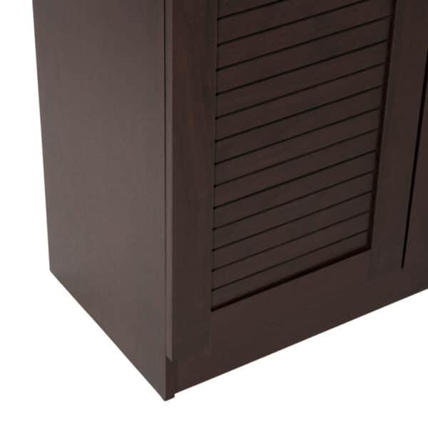 ΠΑΠΟΥΤΣΟΘΗΚΗ-ΝΤΟΥΛΑΠΑ PROΒY HM9607.01 ΜΕΛΑΜΙΝΗ WENGE 120x37,5x121,5Υεκ. - Image 8