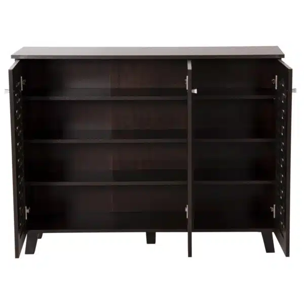 ΠΑΠΟΥΤΣΟΘΗΚΗ-ΝΤΟΥΛΑΠΙ PRODY HM9610.01 ΜΕΛΑΜΙΝΗ WENGE 3 ΠΟΡΤΕΣ 115x34x89Υεκ. - Image 5