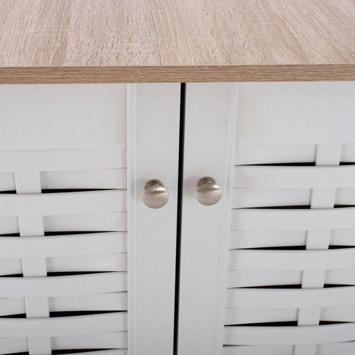 ΠΑΠΟΥΤΣΟΘΗΚΗ-ΝΤΟΥΛΑΠΙ ΜΕΛΑΜΙΝΗΣ ΜΕ 3ΠΟΡΤΕΣ HM2211.06 SONAMA-ΛΕΥΚΗ 114,5x34x68 εκ. - Image 7