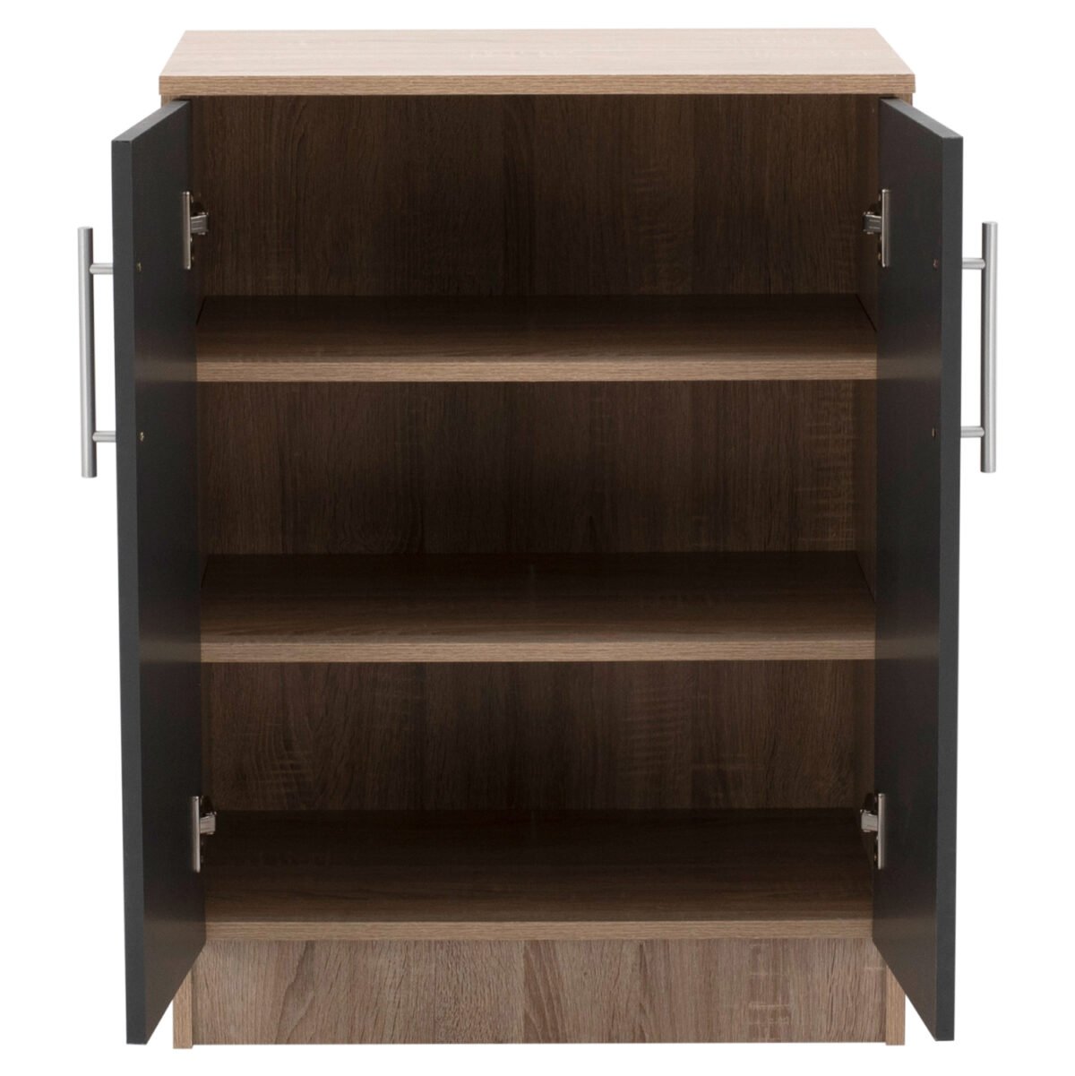 ΠΑΠΟΥΤΣΟΘΗΚΗ ΝΤΟΥΛΑΠΙ ΞΥΛΙΝΗ EMERIE HM2206.04 SONAMA-ΓΚΡΙ 60X40,5X80 εκ. - Image 5