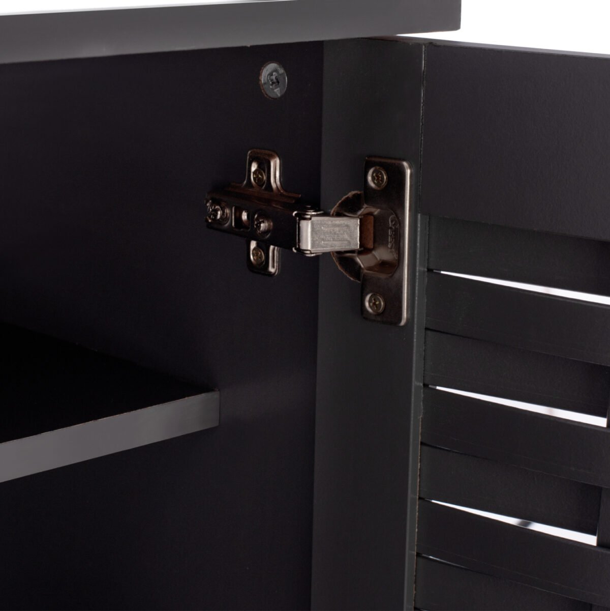 ΠΑΠΟΥΤΣΟΘΗΚΗ-ΝΤΟΥΛΑΠΙ ΞΥΛΙΝΗ KABIRA 4 ΠΟΡΤΕΣ HM2210.10 ΓΚΡΙ 77x34x123Υεκ. - Image 8