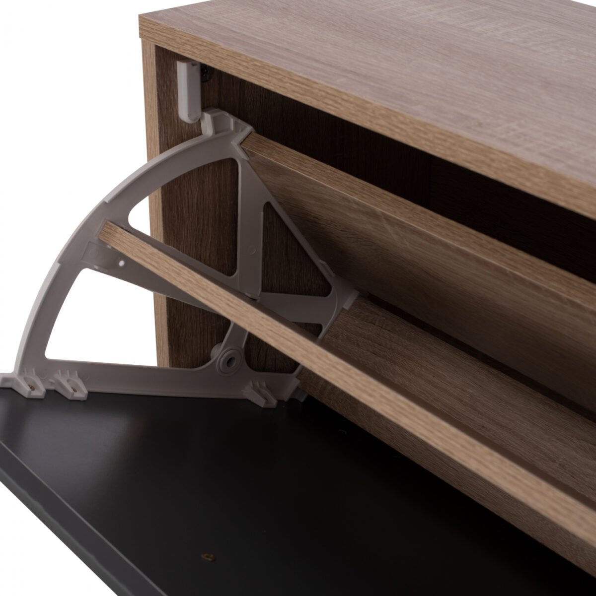 ΠΑΠΟΥΤΣΟΘΗΚΗ ΞΥΛΙΝΗ DAVINA HM2221.04 SONAMA-ΓΚΡΙ 3ΘΕΣΕΩΝ 62Χ24Χ110Υεκ - Image 7