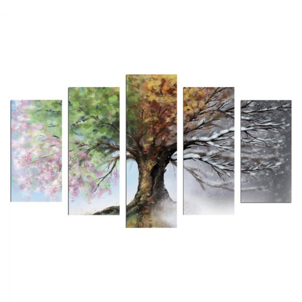 ΠΕΝΤΑΠΤΥΧΟΣ ΠΙΝΑΚΑΣ MDF FOUR SEASONS HM7206.05 100X60x0