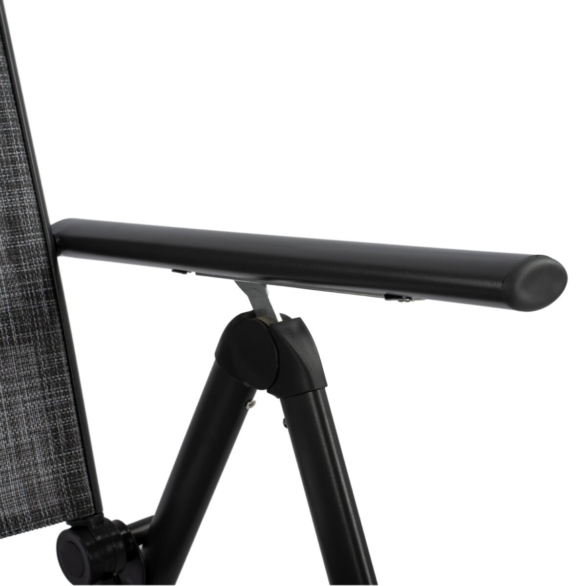 ΠΟΛΥΘΡΟΝΑ ZURI 7ΘΕΣΕΩΝ ΠΤΥΣ/ΝΗ ΜΕΤΑΛΛΙΚΗ ΓΚΡΙ ME ΓΚΡΙ TEXTILENE HM5700.01 55x70x103Y εκ. - Image 9