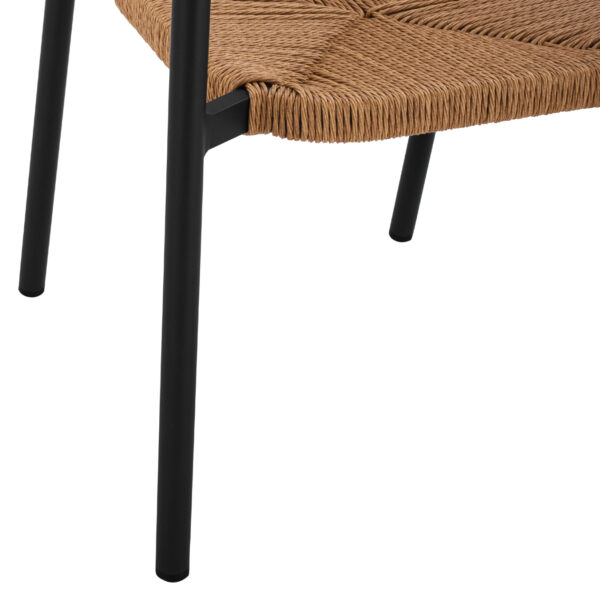 ΠΟΛΥΘΡΟΝΑ ΑΛΟΥΜΙΝΙΟΥ ΑΝΘΡΑΚΙ ΜΕ ΣΧΟΙΝΙ PE ΜΠΕΖ HM5786.02 55,5x50x77,5 εκ. - Image 9