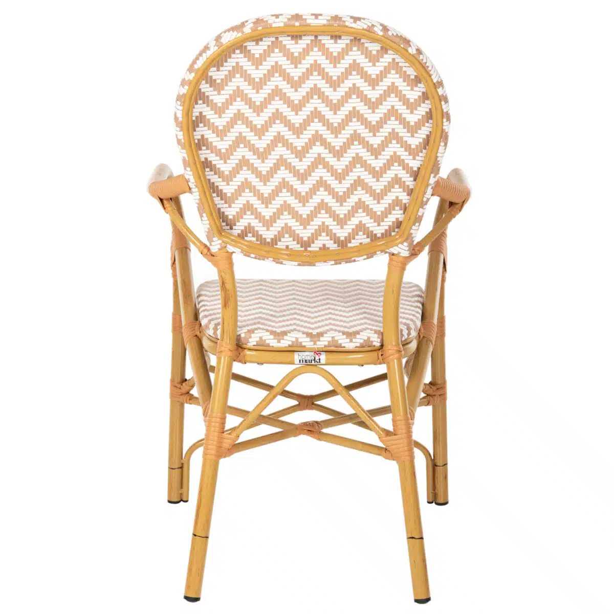 ΠΟΛΥΘΡΟΝΑ ΑΛΟΥΜΙΝΙΟΥ BAMBOO LOOK ΦΥΣΙΚΟ - ΛΕΥΚΟ HM5928.03 55x58x95 εκ. - Image 6