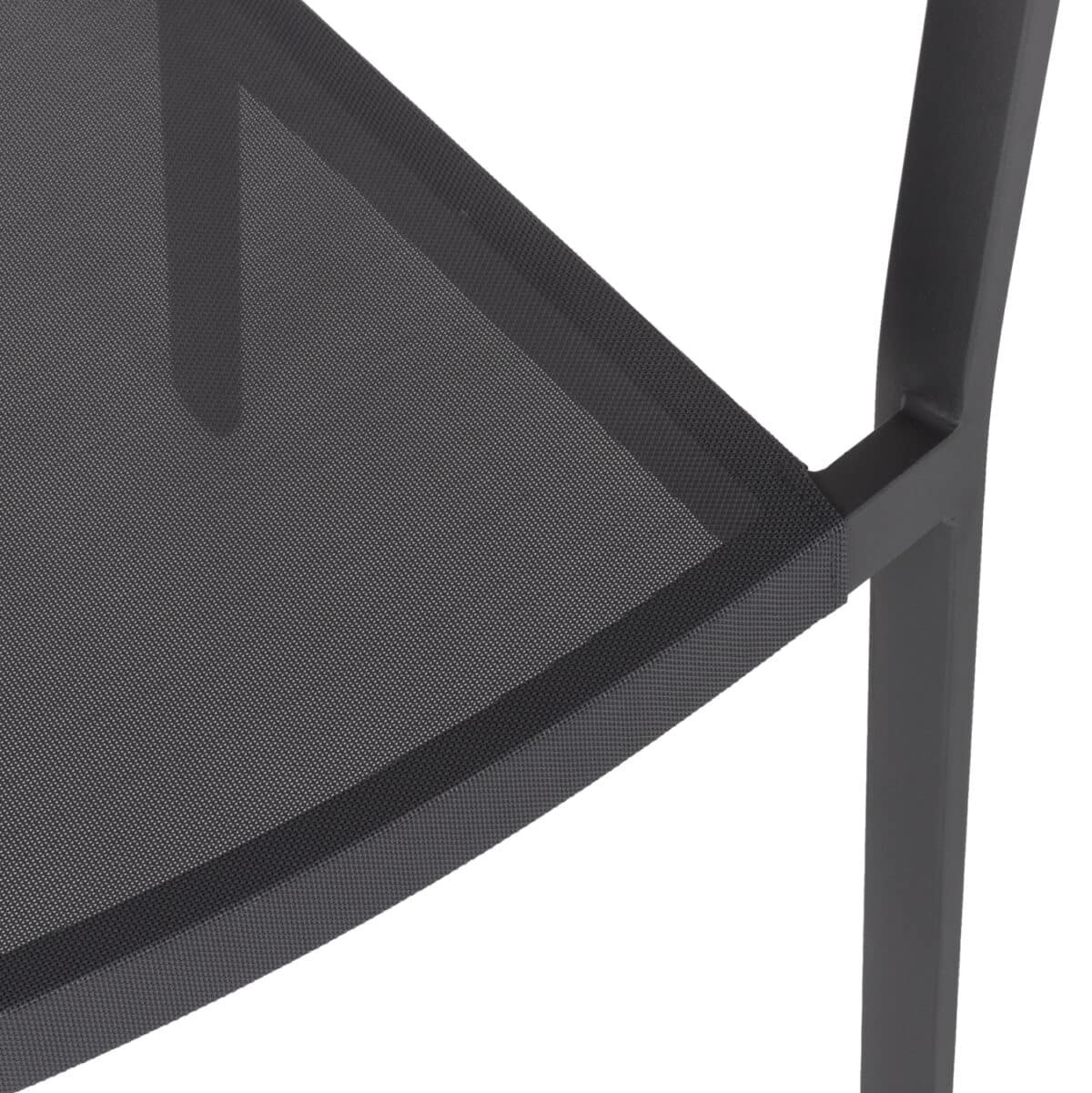 ΠΟΛΥΘΡΟΝΑ ΑΛΟΥΜΙΝΙΟΥ HM5891.01 ΑΝΘΡΑΚΙ ΣΚΕΛΕΤΟΣ&TEXTLINE-ΜΠΕΖ RATTAN 56,5x58x79Υ εκ. - Image 10