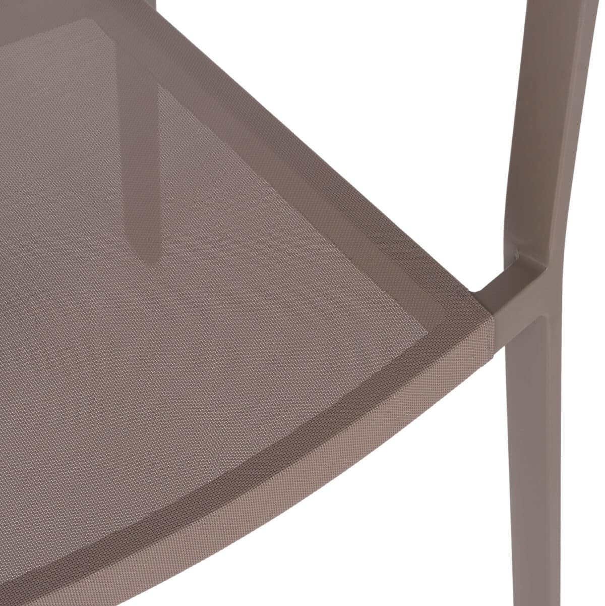 ΠΟΛΥΘΡΟΝΑ ΑΛΟΥΜΙΝΙΟΥ MIRI HM5891.03 ΣΑΜΠΑΝΙΖΕ ΣΚΕΛΕΤΟΣ&TEXTLINE- RATTAN 56x58x80.5Υ εκ. - Image 10