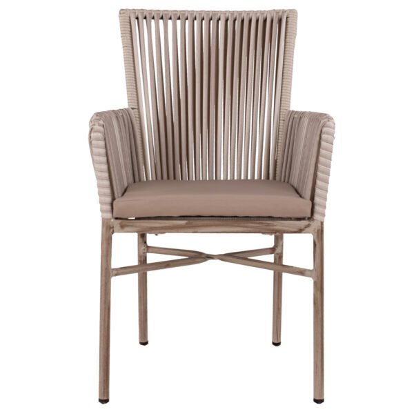 ΠΟΛΥΘΡΟΝΑ ΑΛΟΥΜΙΝΙΟΥ COMPRERIA HM5298.03 ΑΝΟΙΧΤΟ ΓΚΡΙ ΜΕ ΜΑΞΙΛΑΡΙ 57Χ63Χ91Υ εκ. - Image 3