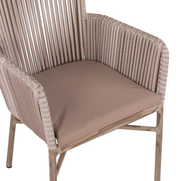 ΠΟΛΥΘΡΟΝΑ ΑΛΟΥΜΙΝΙΟΥ COMPRERIA HM5298.03 ΑΝΟΙΧΤΟ ΓΚΡΙ ΜΕ ΜΑΞΙΛΑΡΙ 57Χ63Χ91Υ εκ. - Image 8