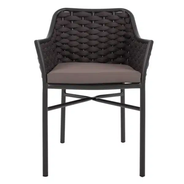 ΠΟΛΥΘΡΟΝΑ ΑΛΟΥΜΙΝΙΟΥ HM5858.01 ΜΕ ΣΧΟΙΝΙ- ΓΚΡΙ 56x58x76Υεκ. - Image 3