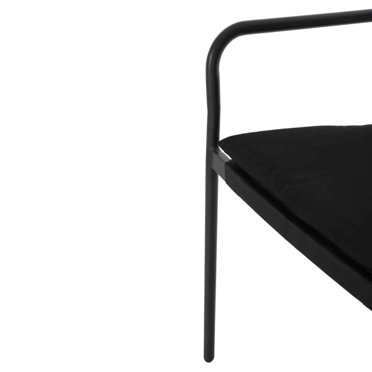 ΠΟΛΥΘΡΟΝΑ ΑΛΟΥΜΙΝΙΟΥ TROTTER HM5865.11 ΣΚΟΥΡΟΣ ΓΚΡΙ ΣΚΕΛΕΤΟΣ ΜΕ WICKER ΜΠΕΖ & ΜΑΥΡΟ ΜΑΞΙΛΑΡΙ - Image 10